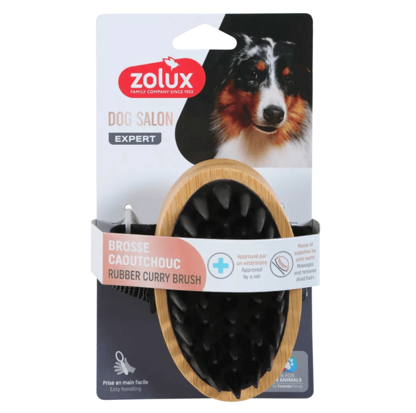 ZOLUX Gumowa Szczotka dla Psa DOG SALON