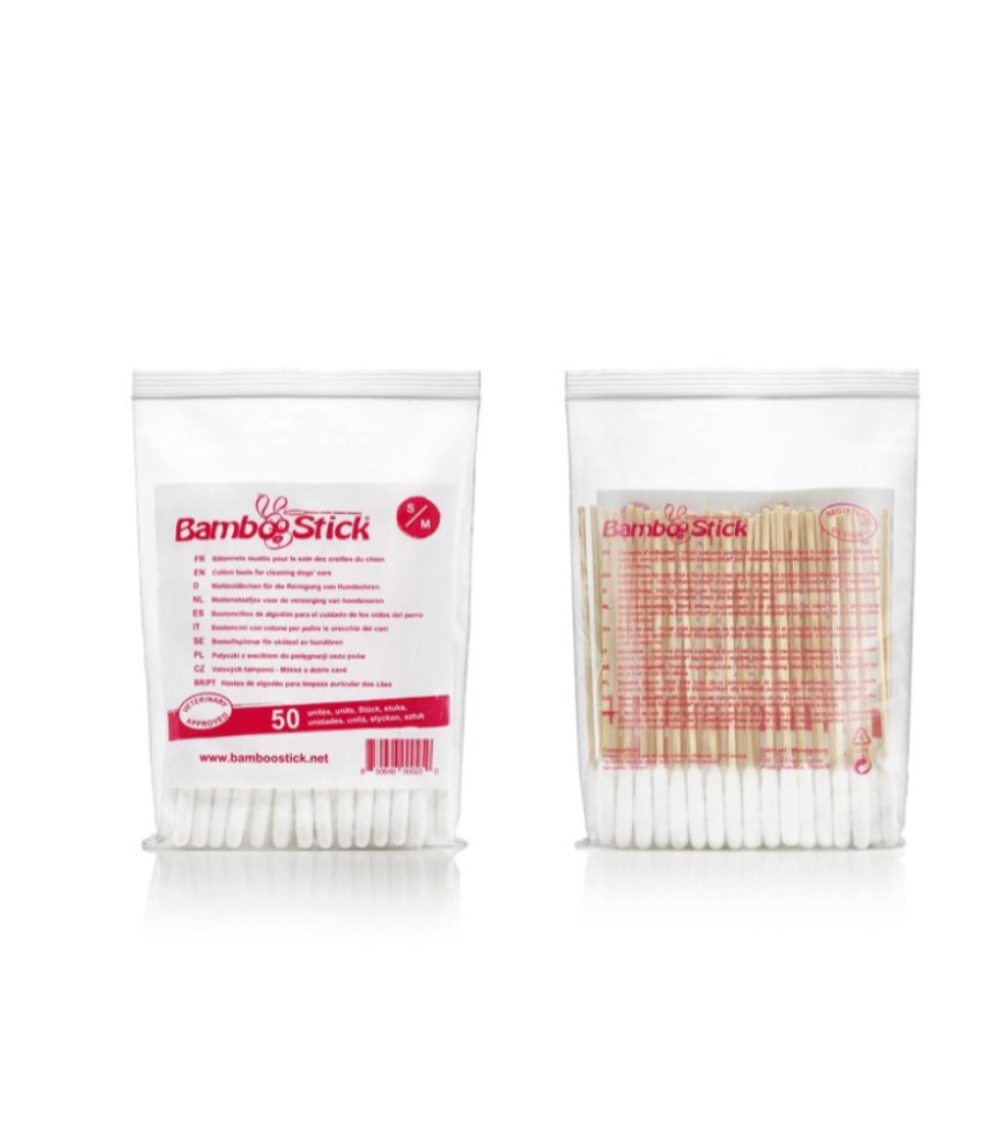 BambooStick Patyczki do Uszu Psa S/M – 50 szt. BIO
