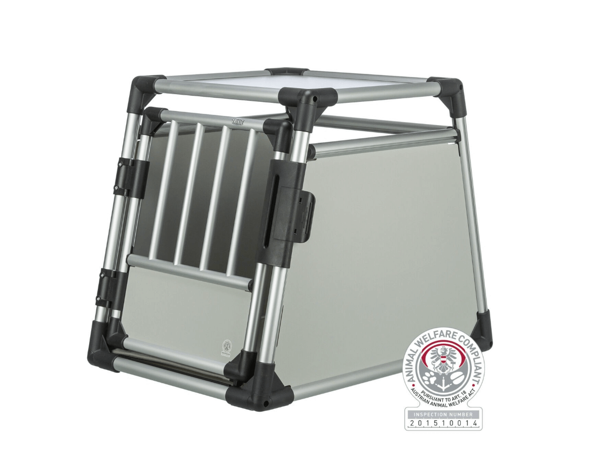 Transporter aluminiowy M – dla psa do 20 kg