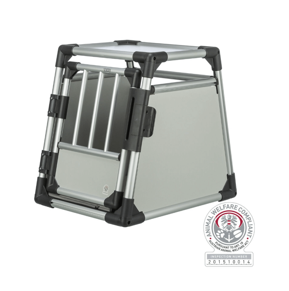 Transporter aluminiowy S – bezpieczny przewóz psa