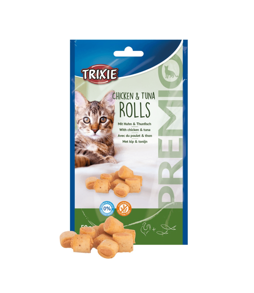 PREMIO Chicken Tuna Roll – przysmak dla kota, 50g
