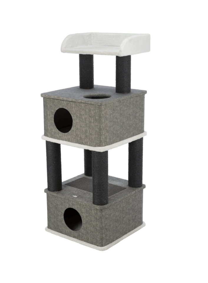 Drapak stojący Almira 128 cm dla kota z legowiskiem