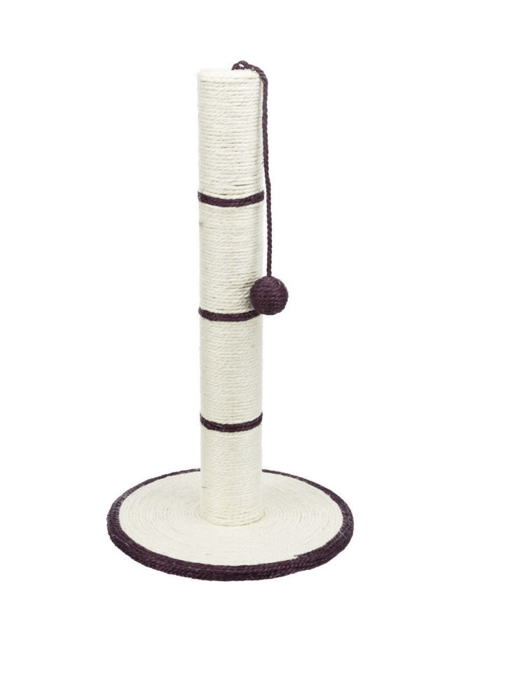 Drapak z piłką 62 cm – stojący drapak dla kota