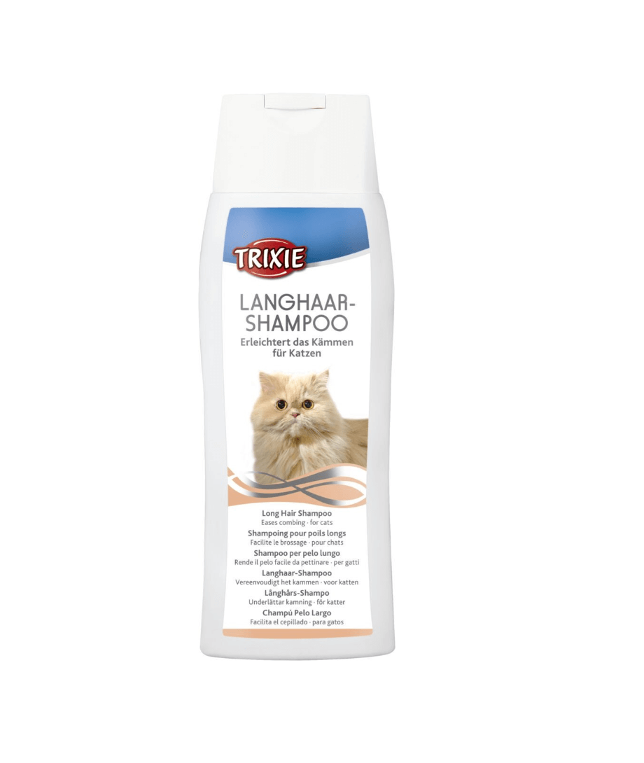 Szampon dla kotów długowłosych 250 ml – bez kołtunów