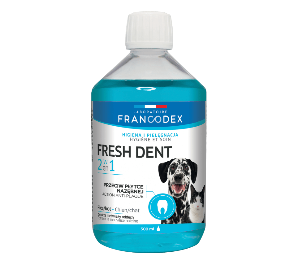 FRANCODEX Płyn do higieny jamy ustnej psa i kota 500 ml