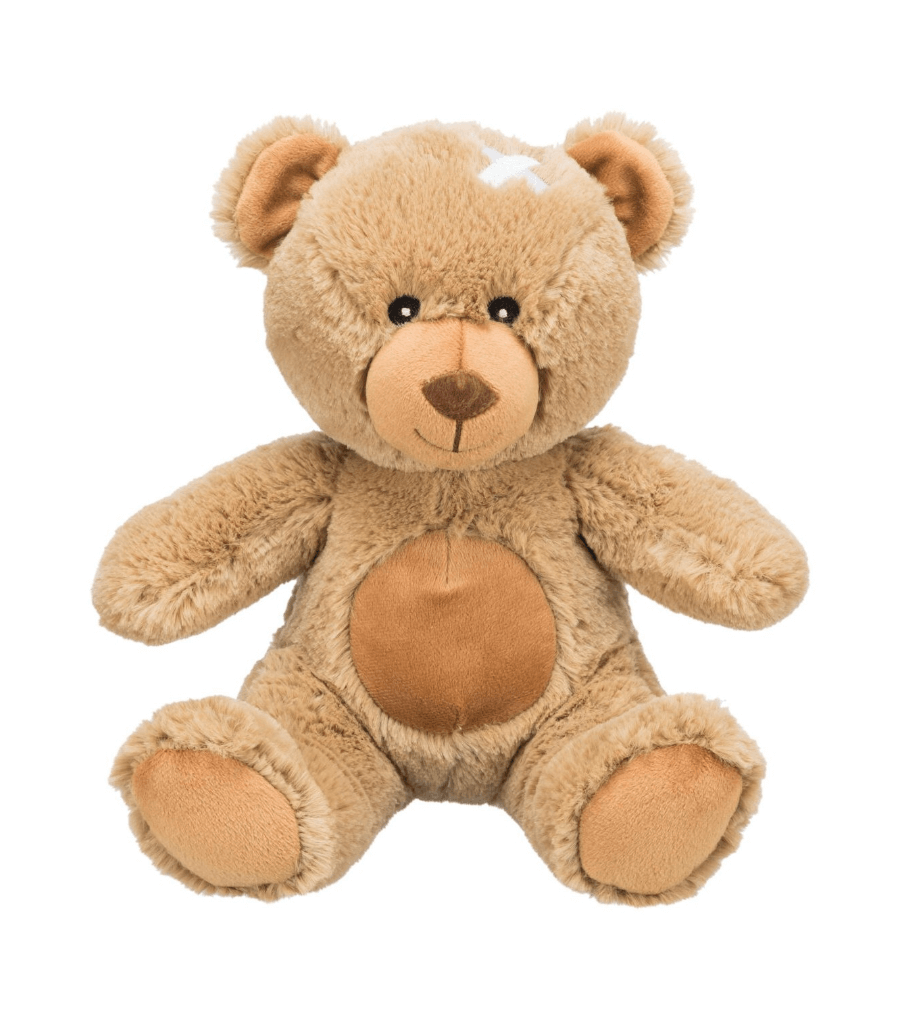 Be Eco Miś Teddy 23 cm – zabawka z dźwiękiem z recyklingu