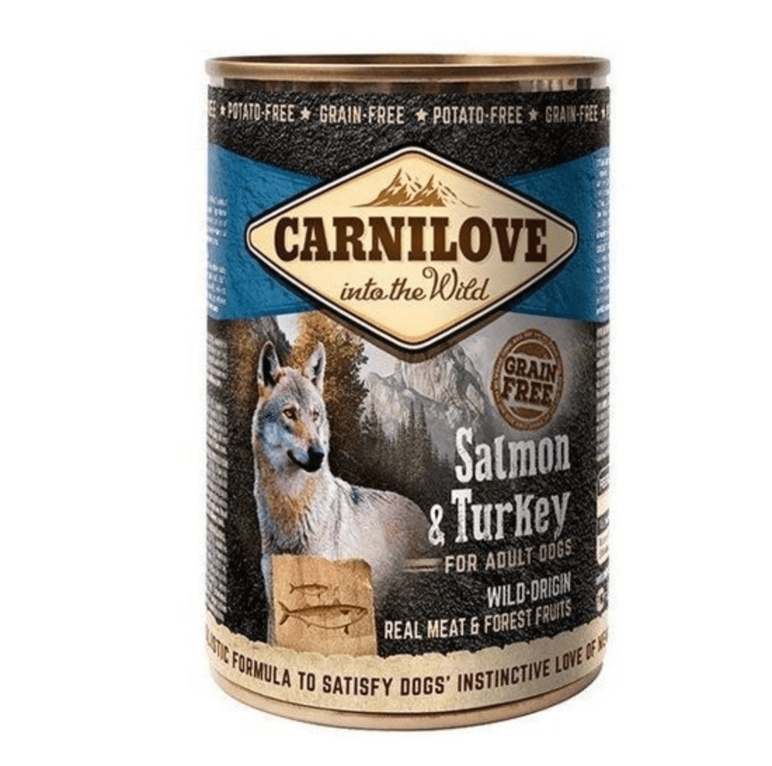 Carnilove Salmon & Turkey 400 g – karma mokra dla psa