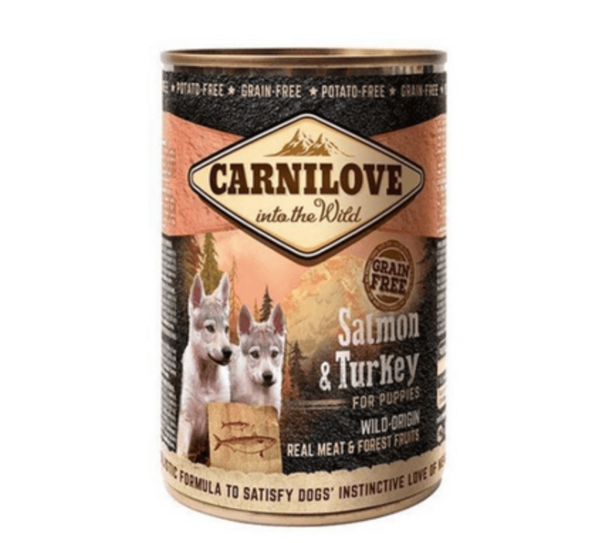 Carnilove Puppy Salmon & Turkey 400 g – karma dla szczeniąt
