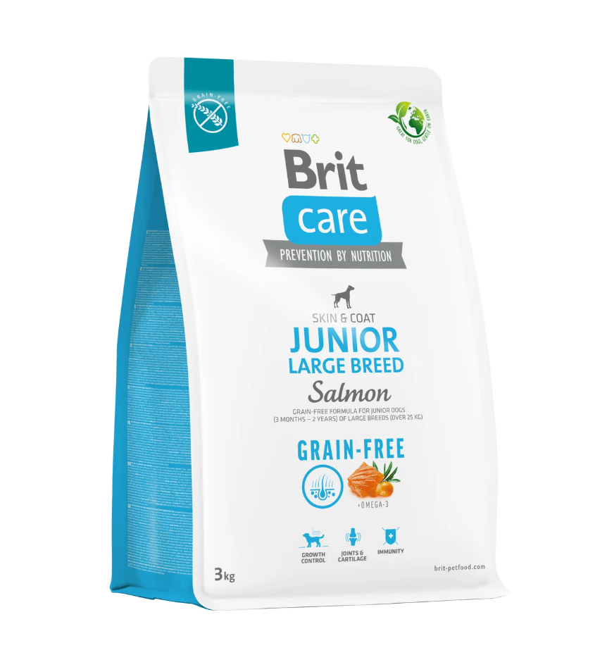 Brit Care Junior Large Salmon – karma dla szczeniąt dużych ras