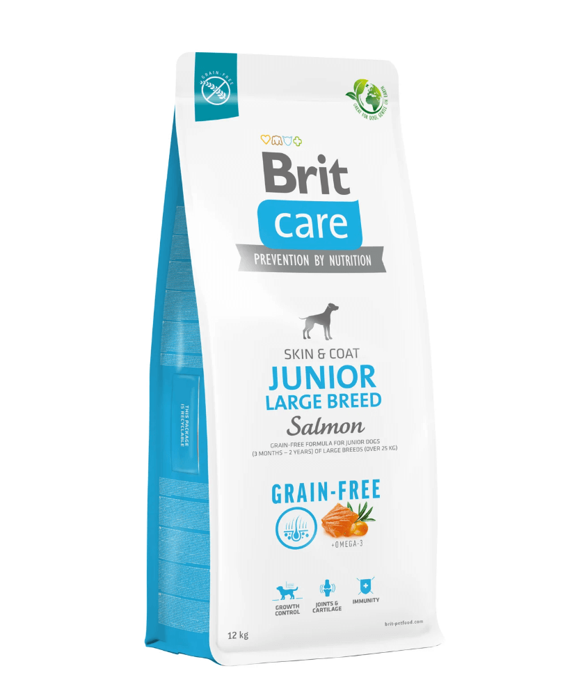 Brit Care Junior Large Salmon – karma dla szczeniąt dużych ras