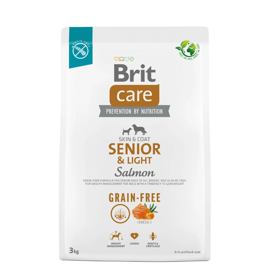 Brit Care Senior Light Salmon – karma dla psów 7+