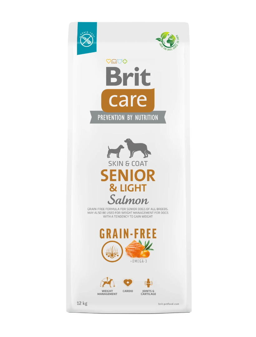 Brit Care Senior Light Salmon – karma dla psów 7+