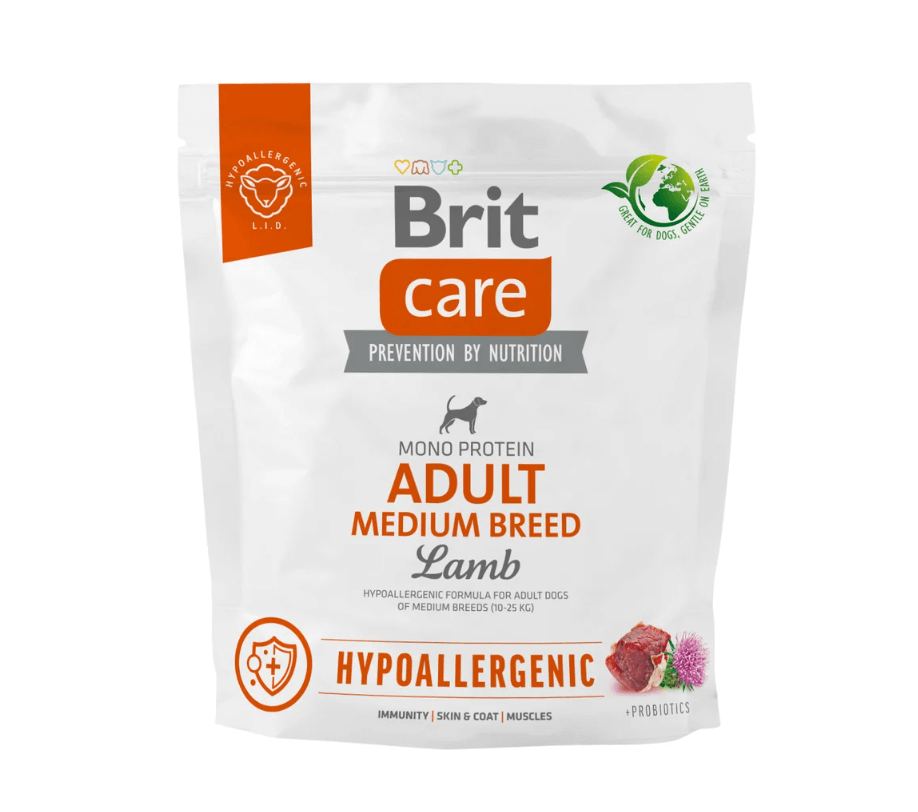 Brit Care Adult Medium Lamb – dla psów średnich, wrażliwych