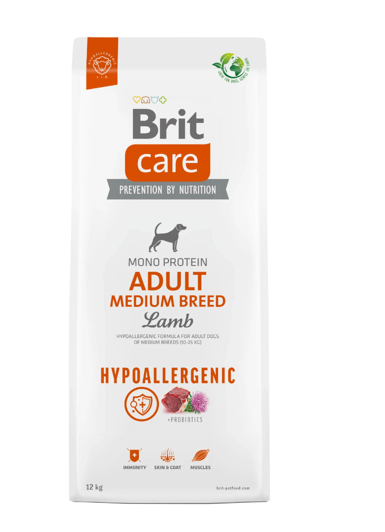 Brit Care Adult Medium Lamb – dla psów średnich, wrażliwych