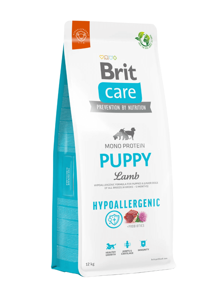 Brit Care Puppy Lamb – hipoalergiczna karma dla szczeniąt
