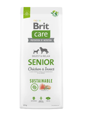 Brit Care Senior – kurczak i owady, wsparcie w dojrzałym wieku