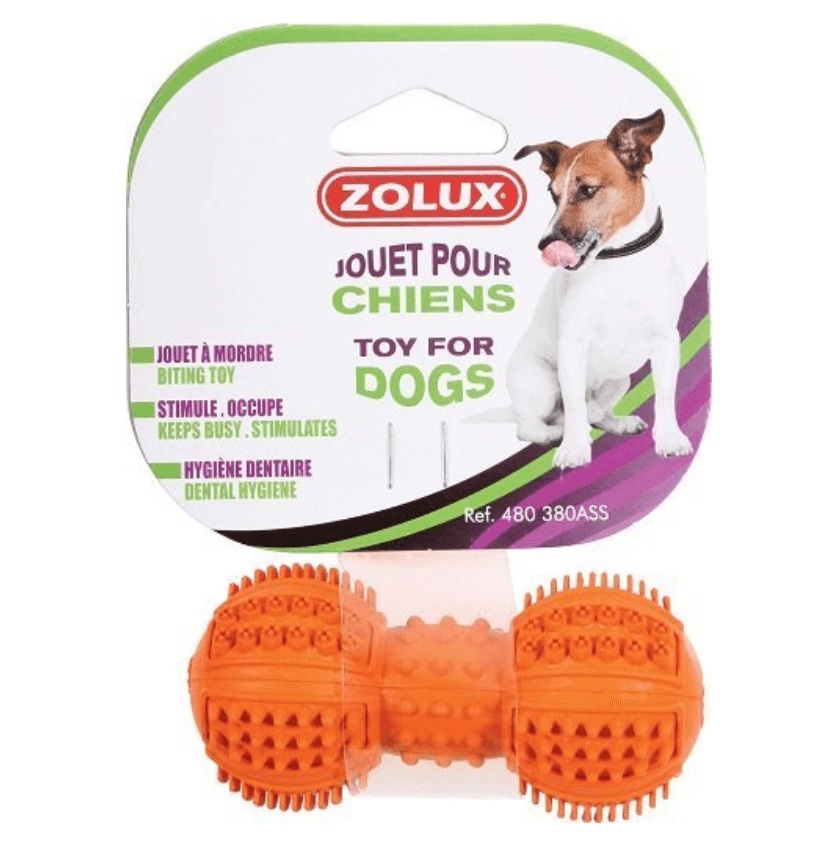 ZOLUX kauczukowa kość Dental 9 cm – higiena zębów psa