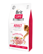 Brit Care Cat Activity Support – kurczak i indyk, karma bezzbożowa
