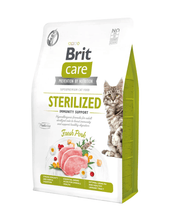 Brit Care Cat Sterilized – wieprzowina, odporność i zdrowy układ moczowy