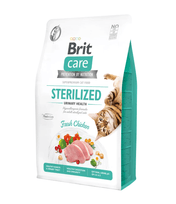 Brit Care Cat Sterilized – kurczak, zdrowe drogi moczowe i odporność