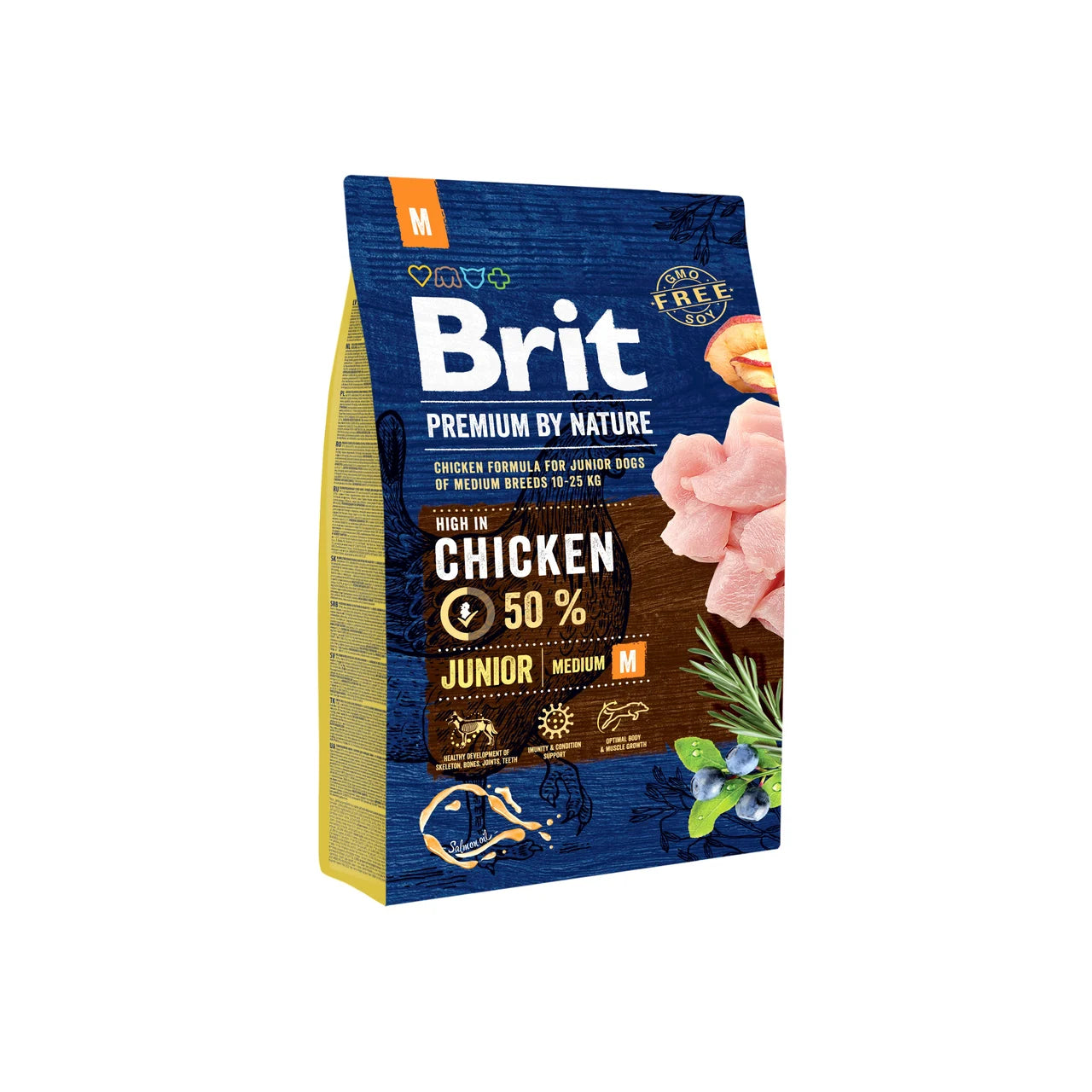 Brit Premium Junior M – kurczak dla szczeniąt średnich ras