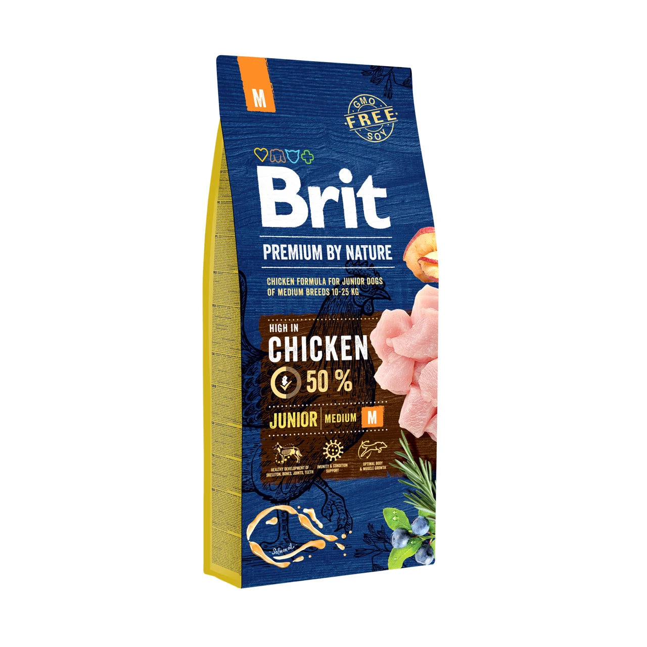 Brit Premium Junior M – kurczak dla szczeniąt średnich ras