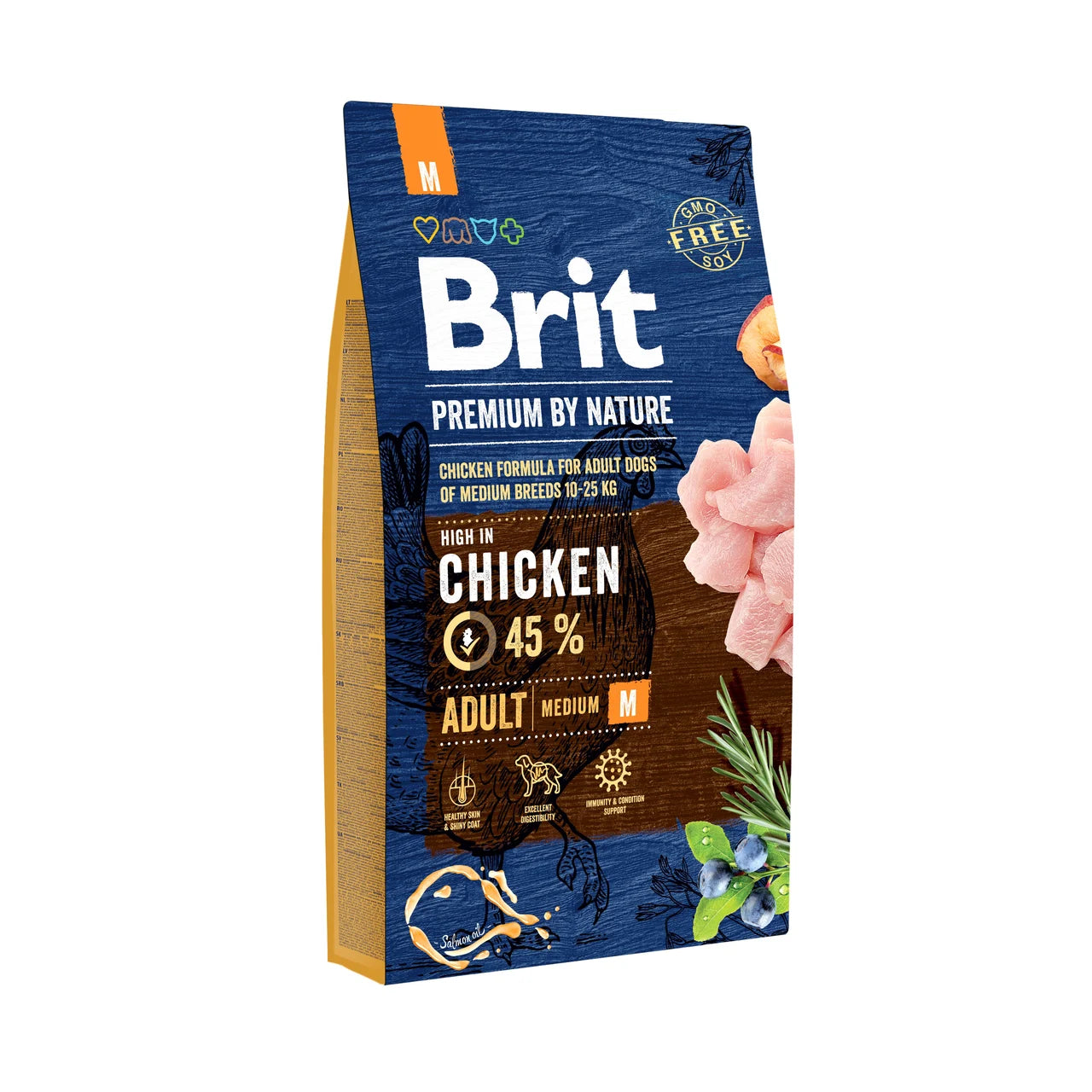 Brit Premium Adult M – kurczak dla psów średnich ras