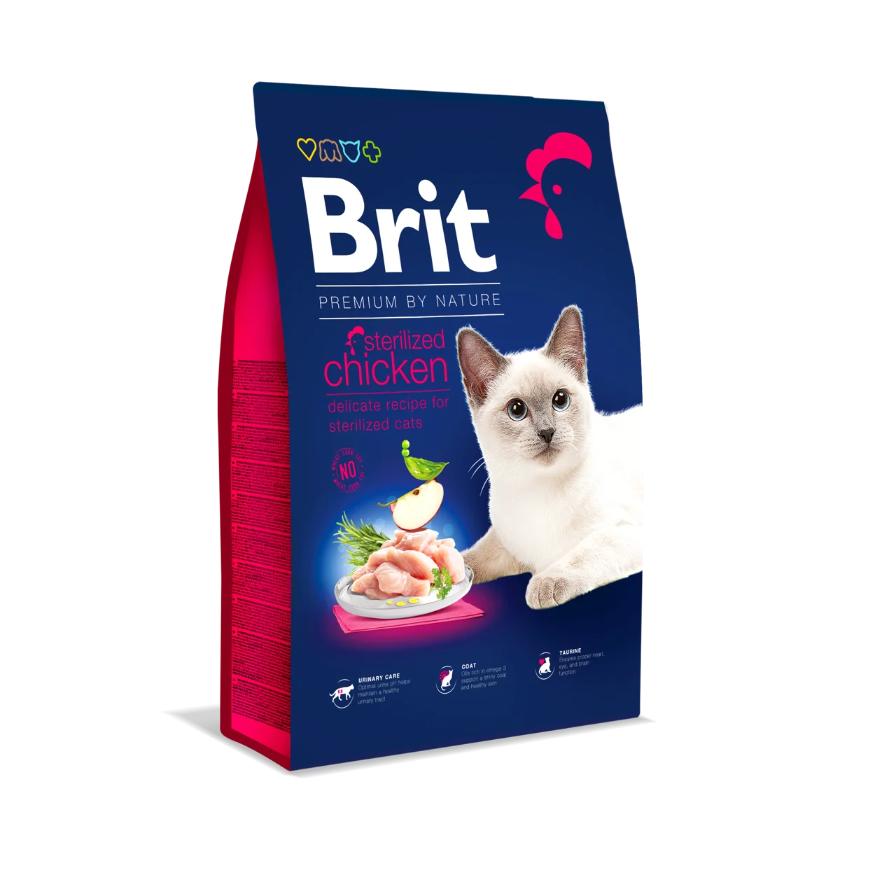 Brit Cat Sterilized Chicken – karma z kurczakiem dla kotów po sterylizacji