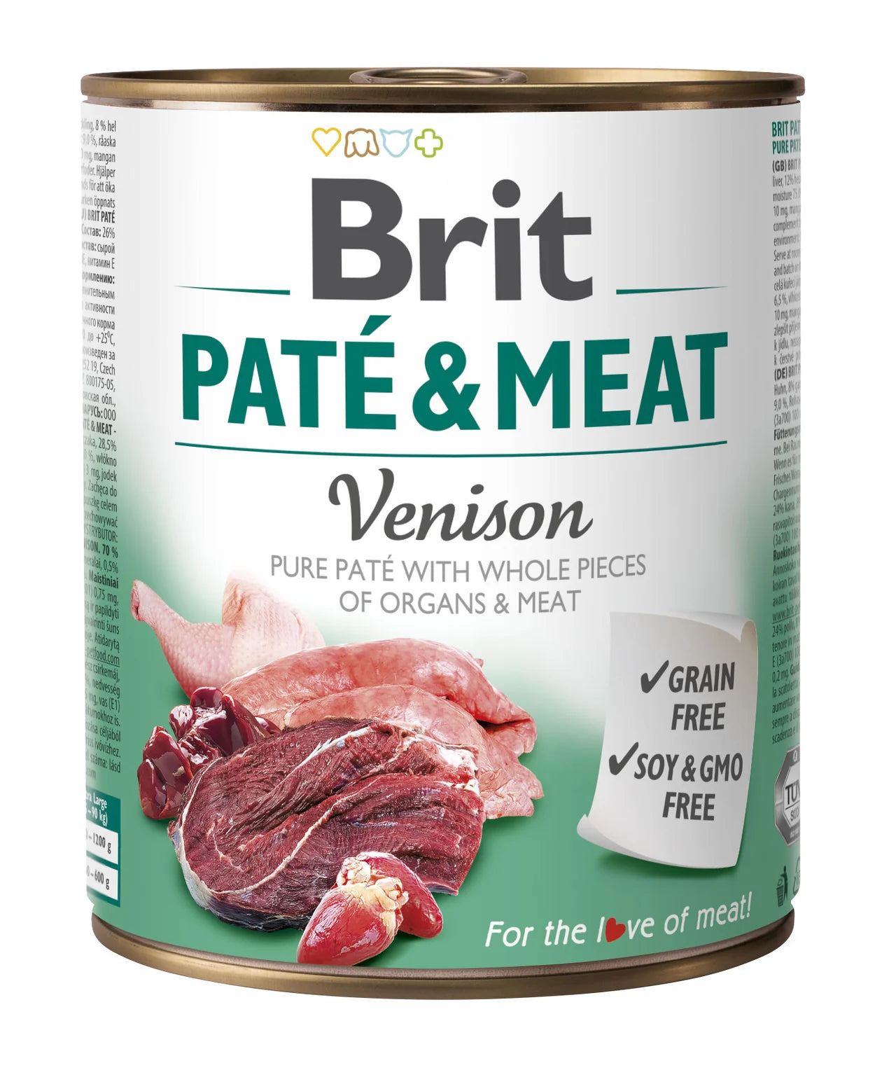 Brit Pate Venison – mokra karma z dziczyzną i kurczakiem