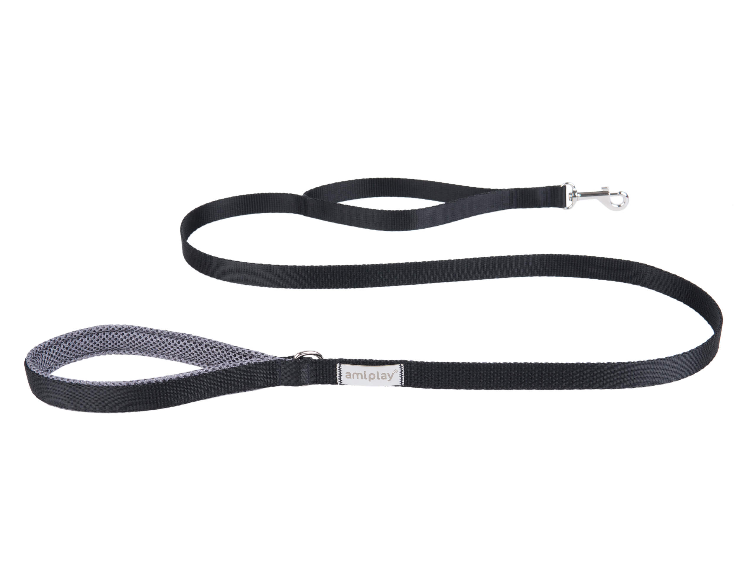 Smycz Samba Czarny dla psa – 150 cm, rozmiary S–XL