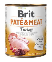 Brit Pate Turkey – mokra karma z indykiem i kurczakiem