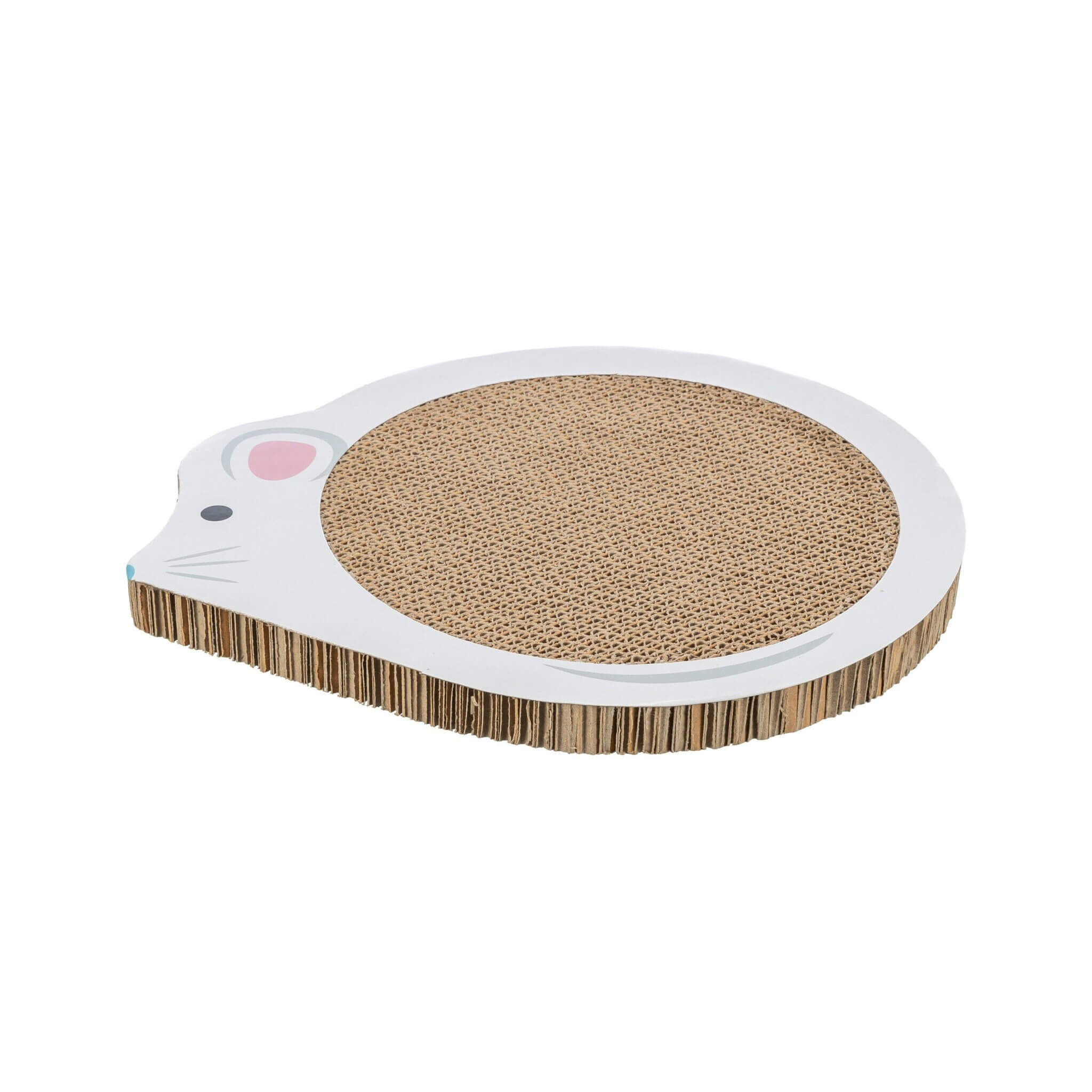 Drapak kartonowy Junior mysz z kocimiętką 35×29 cm