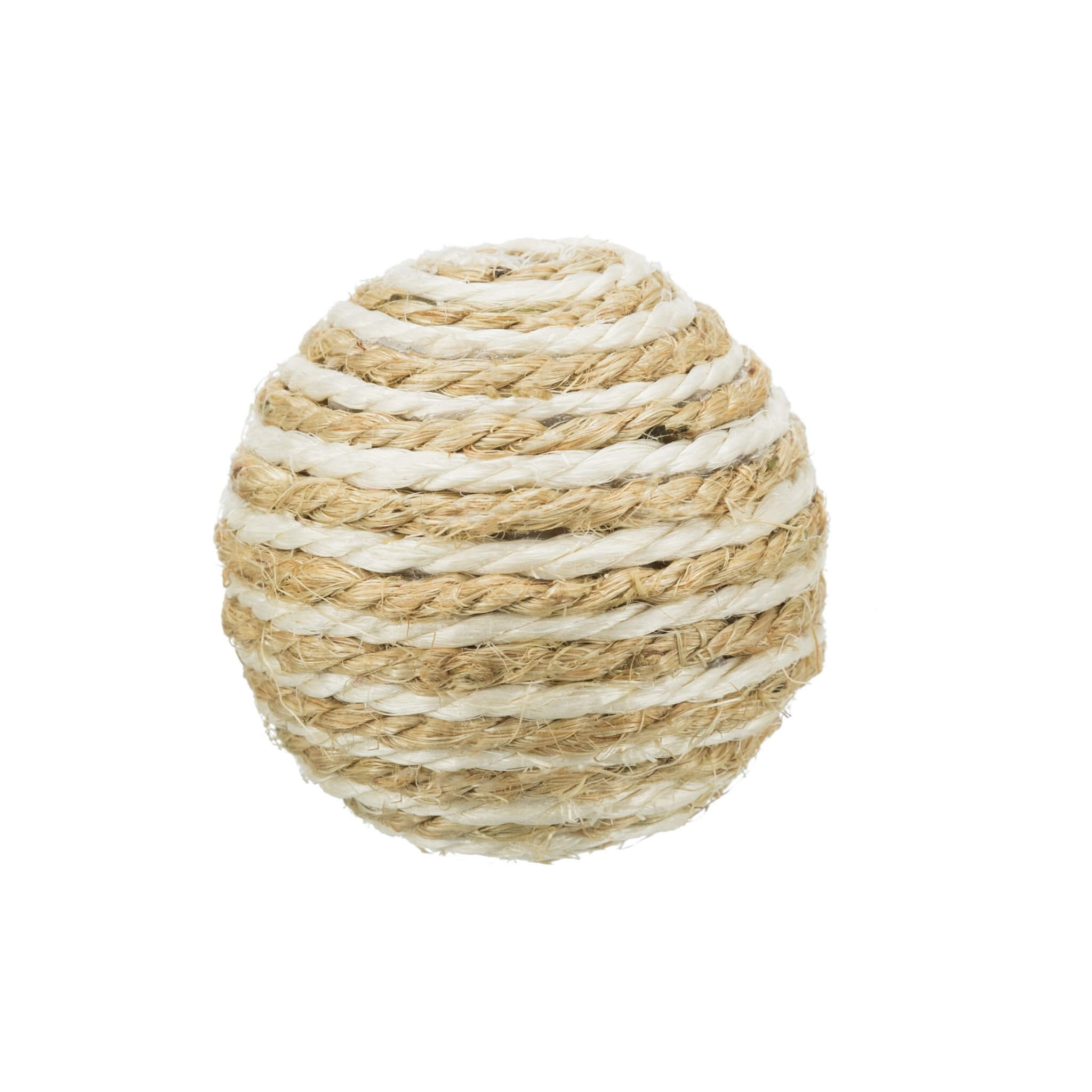 Piłka sizalowa z grzechotką dla kota 6,5 cm