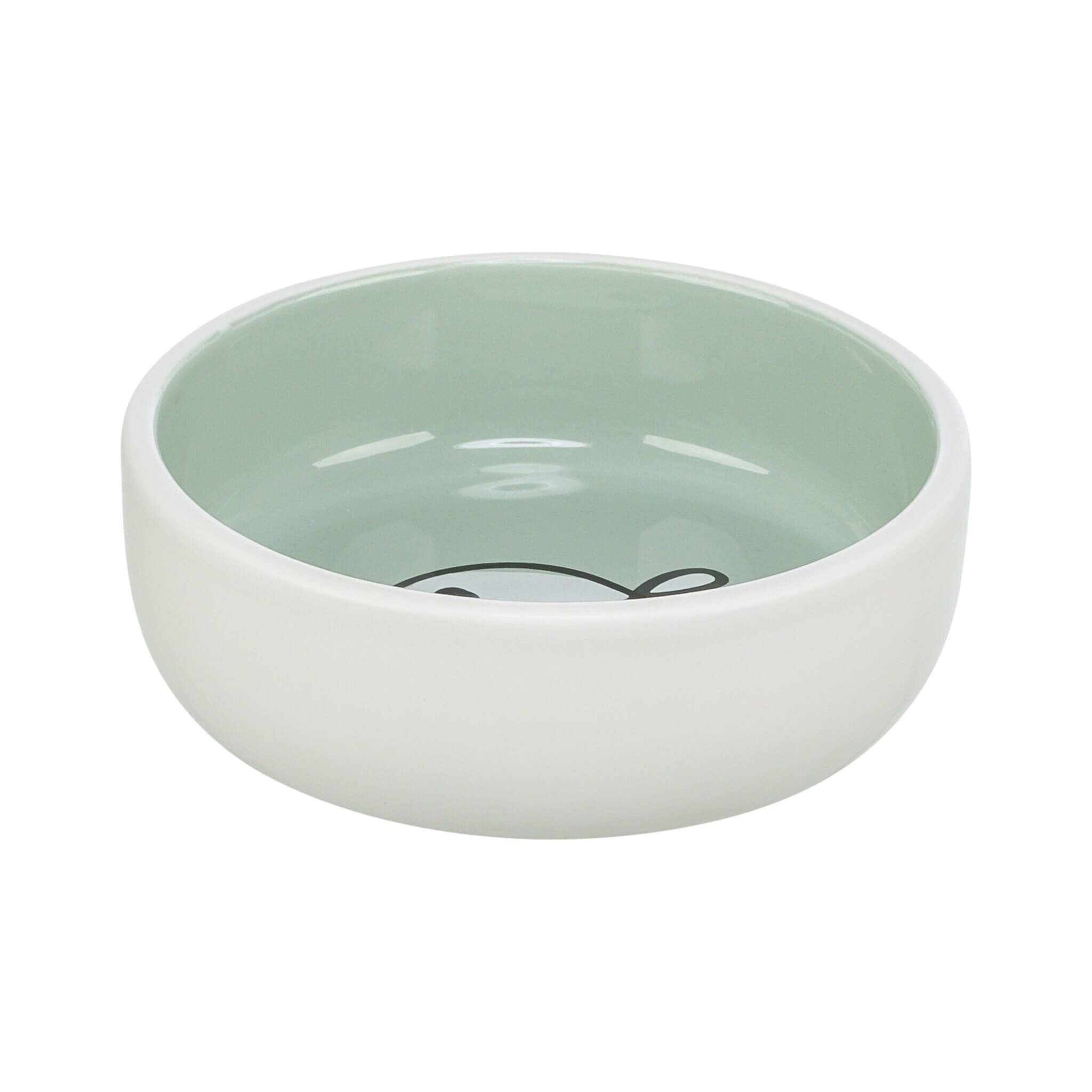 Miska ceramiczna dla kota z rybką 0,3 l Ø13 cm