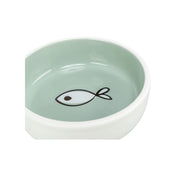 Miska ceramiczna dla kota z rybką 0,3 l Ø13 cm