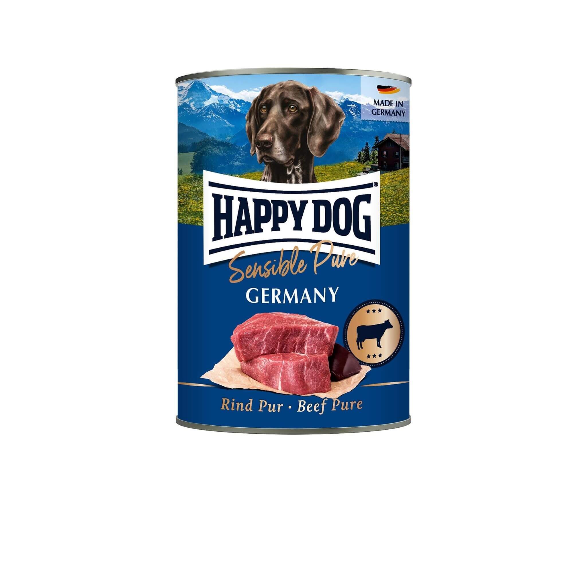 Happy Dog Pure Germany Wołowina 400g – Mokra Karma