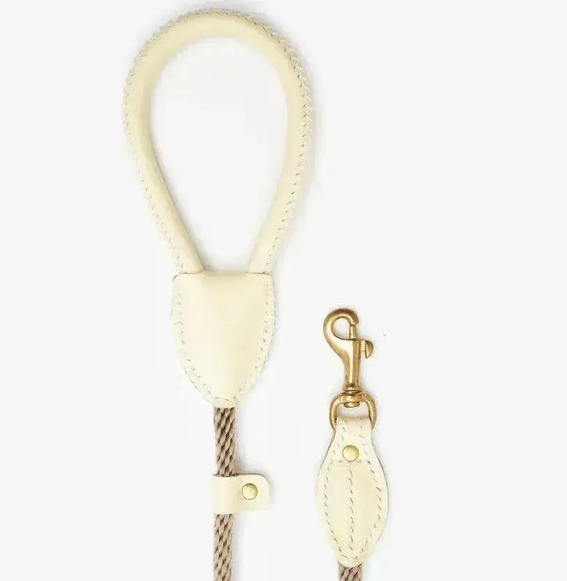 Luksusowa smycz dla psa Classy – ręcznie robiona, premium