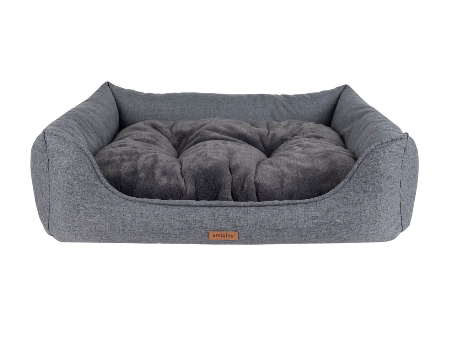 Sofa Como dla psa – stylowe legowisko Grafitowy