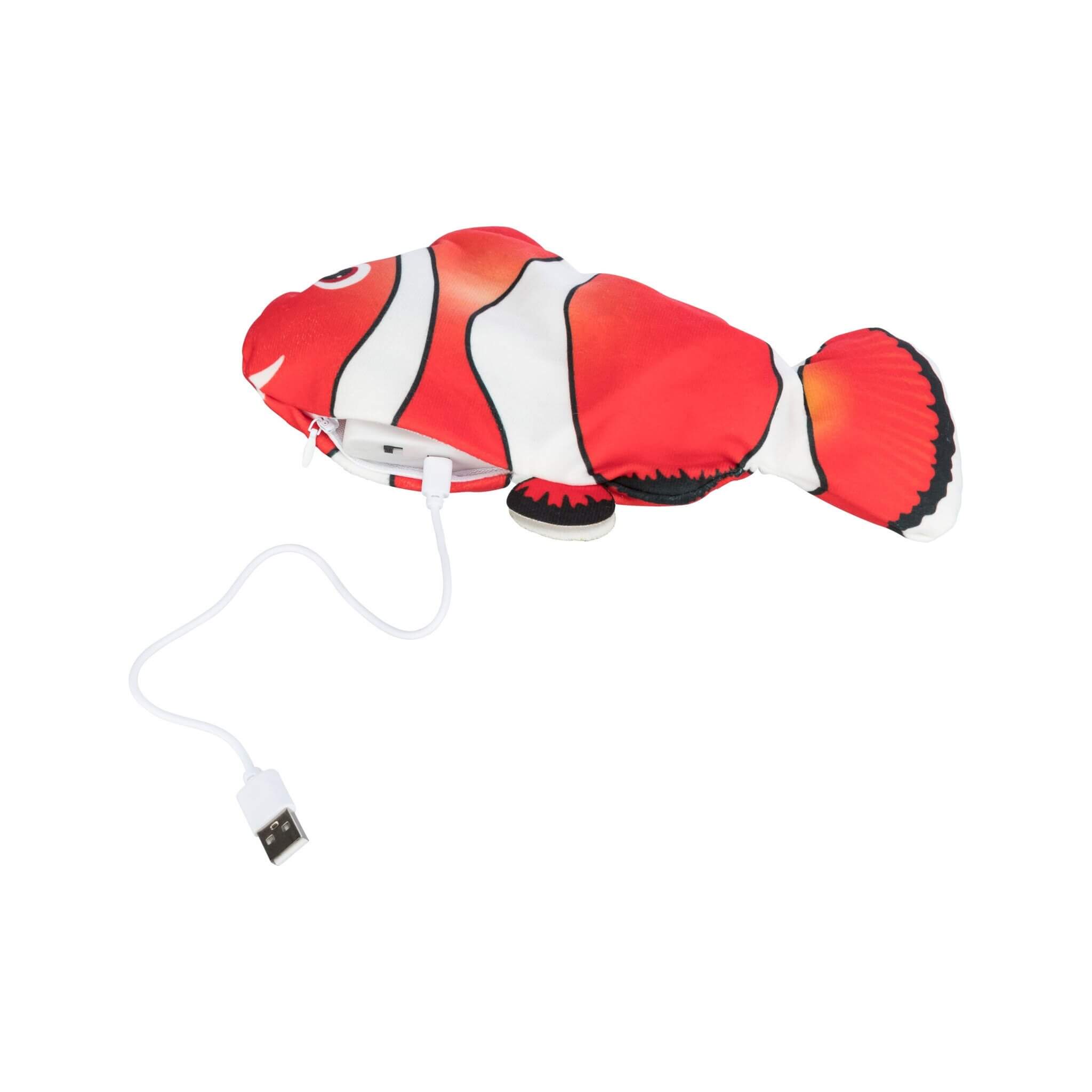 Zabawka Wriggly Fish dla kota – interaktywna rybka 26 cm